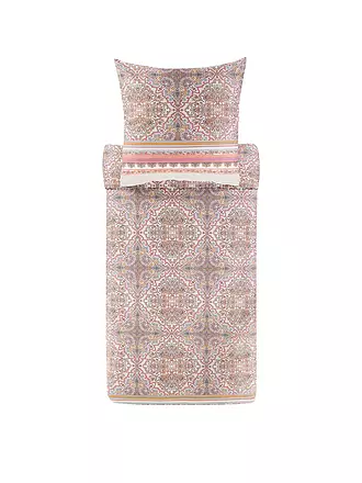 BASSETTI | Biancheria da letto in raso MARECHIARO 70x90cm/140x200cm Rosa |